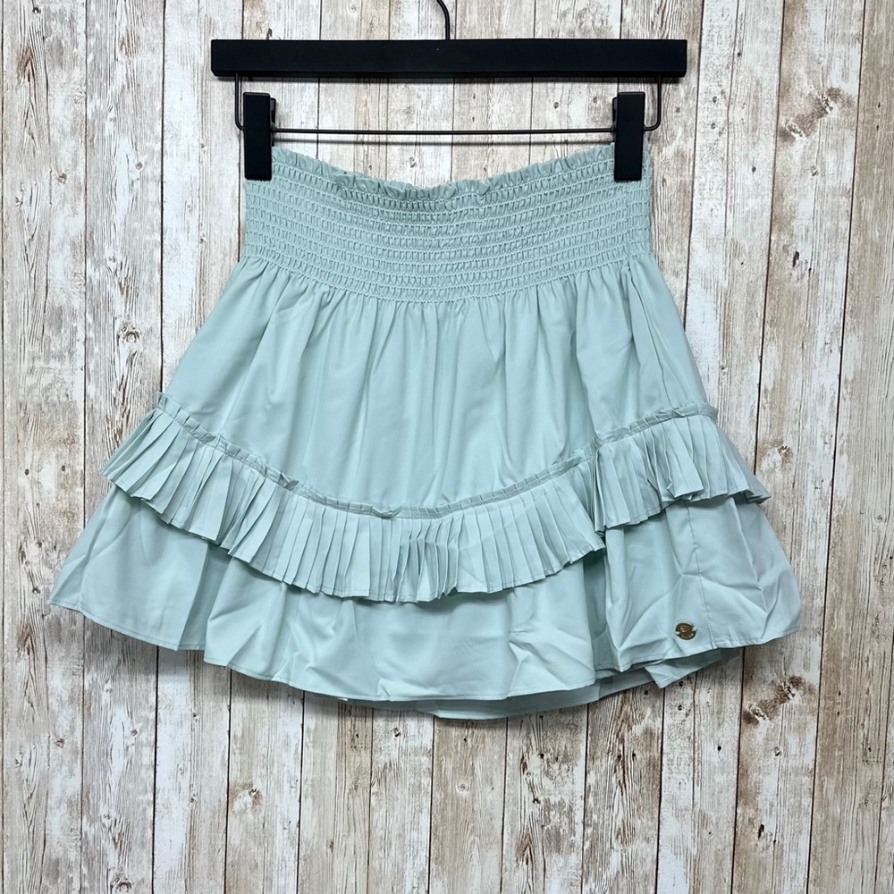Coolibar Charlotte Bay Ruffle Skirt NWT in Mint [1315]